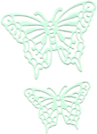 SMALL AND MEDIUM ELEGANT BUTTERFLY